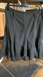 Rok gedrapeerd Ribstof Grijs maat 40 Gipsy Style, Kleding | Dames, Rokken, Zo goed als nieuw, Grijs, Onder de knie, Ophalen