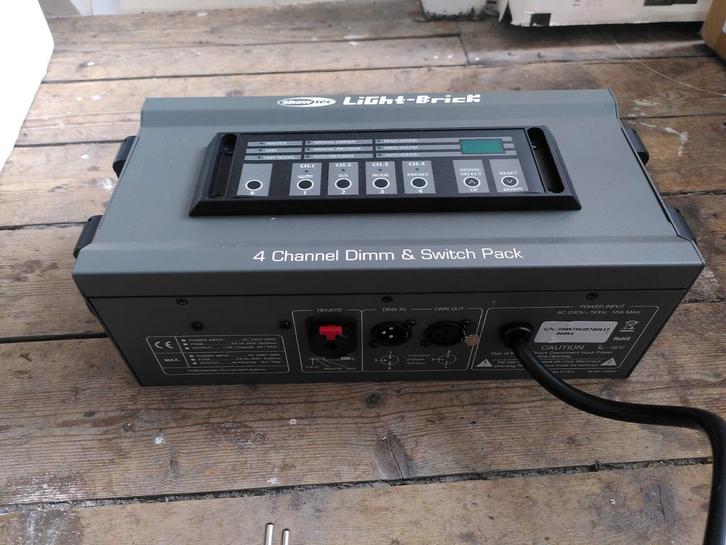Showtec Light-Brick Dimmer & Switchpack, Muziek en Instrumenten, Licht en Laser, Gebruikt, Licht, Ophalen of Verzenden