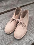 Clarks women’s desert boots SUEDE met veters /  beige-taupe, Ophalen of Verzenden, Zo goed als nieuw, Beige