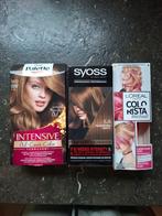 Drie pakjes haarverf. 2x bruin, 1x roze. Gratis, Ophalen, Nieuw