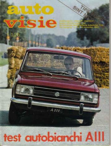 Autovisie 46 1969 : Autobianchi A111 beschikbaar voor biedingen