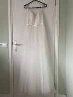 Trouwjurk Mori Lee S, Ophalen, Zo goed als nieuw, Wit, Trouwjurk