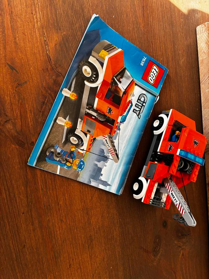 Lego City 7638 Sleepwagen - Onderdelen Missen, Kinderen en Baby's, Speelgoed | Duplo en Lego, Gebruikt, Lego, Complete set, Ophalen of Verzenden