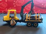 Playmobil Houttransport met kraan 6813, Ophalen of Verzenden, Zo goed als nieuw, Complete set