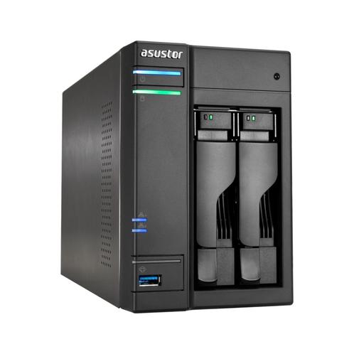 Asustor Netwerkschijf AS5002T met 2x 8 Terrabyte schijven, Computers en Software, NAS, Zo goed als nieuw, Ophalen of Verzenden