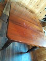 Mooie degelijke antieke uitschuifbare eettafel
Op wieltjes, Ophalen, Gebruikt, 100 tot 150 cm, Vijf personen of meer