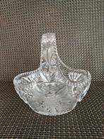 Kristallen Mandje - Echt Kristal - Decoratief, Antiek en Kunst, Antiek | Glas en Kristal, Ophalen of Verzenden