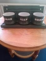 GROEN EMAILLE KEUKEN REK, Ophalen