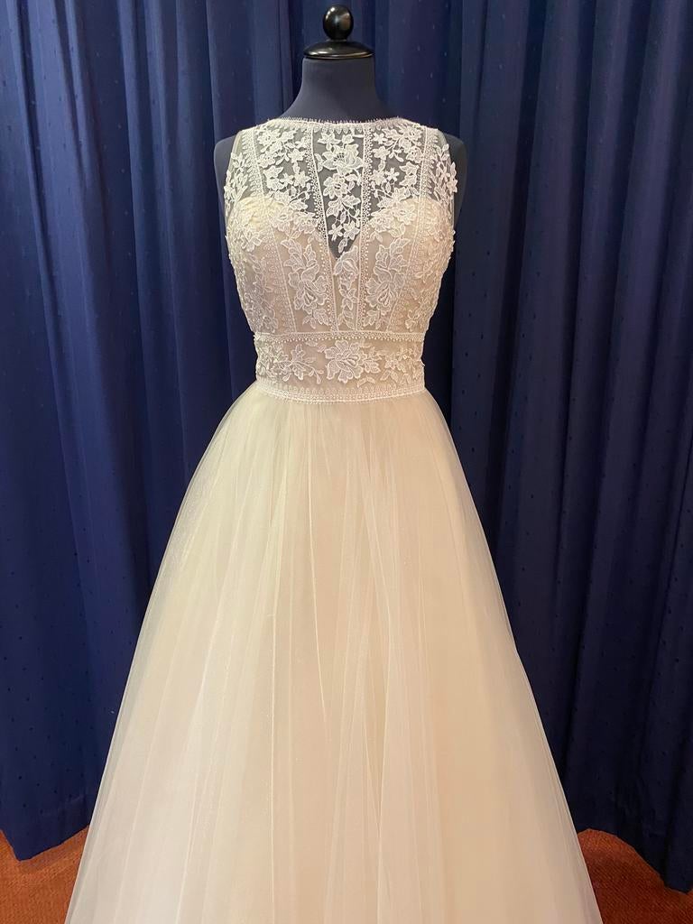 Prachtige trouwjurk in blush kleur! Gratis toegang, Ophalen, Nieuw, Wit, Trouwjurk