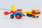 LEGO 682  LEGOLAND: Construction: Low loader and tractor, Ophalen of Verzenden, Gebruikt, Complete set, Lego