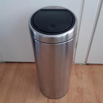 Brabantia Touch Bin 30L Prullenbak  beschikbaar voor biedingen