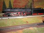 Märklin 3047 sterke stoomloc met tender, de Br 44 met telex, Wisselstroom, Gebruikt, Locomotief, Ophalen of Verzenden