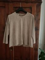 Prachtig lambskin top van Pauw mt 3 taupe boterzacht leer, Maat 38/40 (M), Bruin, Pauw, Nieuw