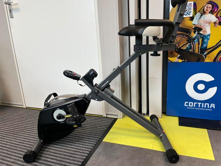 Home trainer op klapbaar ( nieuw ), Sport en Fitness, Fitnessapparatuur, Nieuw, Hometrainer, Benen, Metaal, Ophalen