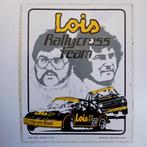 Leuke oude sticker.   Lois Rallycross Team., Ophalen of Verzenden