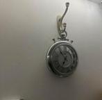 Retro wandklok met Romeinse cijfers, Antiek en Kunst, Antiek | Klokken, Ophalen of Verzenden