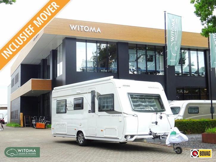 Eriba Nova GL 485 super mooie indeling, Caravans en Kamperen, Caravans, Bedrijf, tot en met 4, 1250 - 1500 kg, Rondzit, Eriba