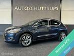 Citroen DS4 1.6 THP So Chic AUTO/MASSAGE/LED/DEALER O.H/NAP, Euro 5, Blauw, Leder en Stof, 163 pk