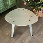 4x Aluminium (blank) Bijzettafel/Salontafel - Demonteerbaar, Huis en Inrichting, Ophalen, Minder dan 45 cm, Minder dan 55 cm, Metaal of Aluminium