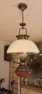 Olie Schipperslamp - Decoratieve Lamp, Ophalen, Gebruikt, Vintage, Glas