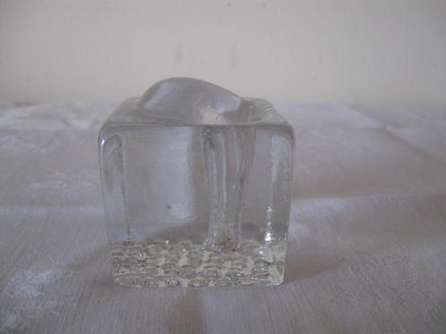 PUKEBERG GLASS designer glazen vaasje goede staat, Antiek en Kunst, Antiek | Glas en Kristal, Verzenden