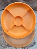Tupperware schaal met vakjes - Party snack schaal, Ophalen of Verzenden, Zo goed als nieuw