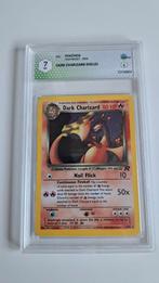 Dark charizard holo grade 7, Hobby en Vrije tijd, Verzamelkaartspellen | Pokémon, Ophalen of Verzenden, Zo goed als nieuw, Losse kaart