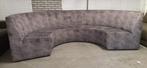 Bank antraciet velours velvet hand gemaakt nu €399,-, Huis en Inrichting, Ophalen of Verzenden, Zo goed als nieuw, 75 tot 100 cm