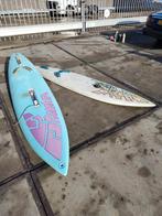 Windsurf set: Ten Cate, Wave en Slalom Duo, Rush & Fury, Ophalen, 250 tot 300 cm, Met vin(nen), Complete set