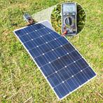 12V Flexibele Zonnepanelen 100 watt slechts 1,9kg zwaar, Ophalen of Verzenden, Nieuw
