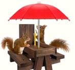 Vogelvoer picknicktafel en Rood parapluutje ~ Nieuw, Verzenden, Nieuw