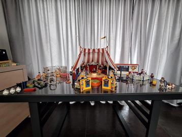 Uitgebreide set playmobil het circus beschikbaar voor biedingen