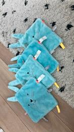 Hema blauw konijn knuffeldoekje, Ophalen of Verzenden, Zo goed als nieuw, Konijn