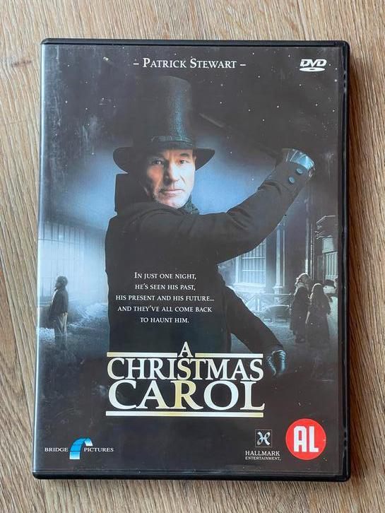 A Christmas Carol - Kerstfilm - Patrick Stewart, Cd's en Dvd's, Dvd's | Documentaire en Educatief, Zo goed als nieuw, Overige typen
