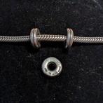 Zilveren stoppers geschikt voor o.a. Pandora, Gebruikt, Ophalen of Verzenden, Tedora, 1 bedel