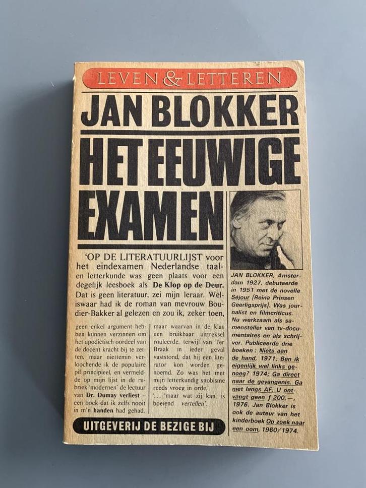 Jan Blokker - Het eeuwige examen, Boeken, Geschiedenis | Vaderland, Zo goed als nieuw, 20e eeuw of later, Ophalen