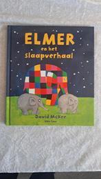 z.g.a.n. Prentenboek Elmer en het slaapverhaal, olifant, Ophalen of Verzenden, Zo goed als nieuw, David McKee, Prentenboek