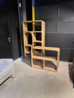 BOEKENKAST RECHT tropisch hardhout 86cm breed voorraad, Huis en Inrichting, Kasten | Boekenkasten, Met plank(en), Nieuw, BOEKENKAST RECHT tropisch hardhout 86cm breed voorraad