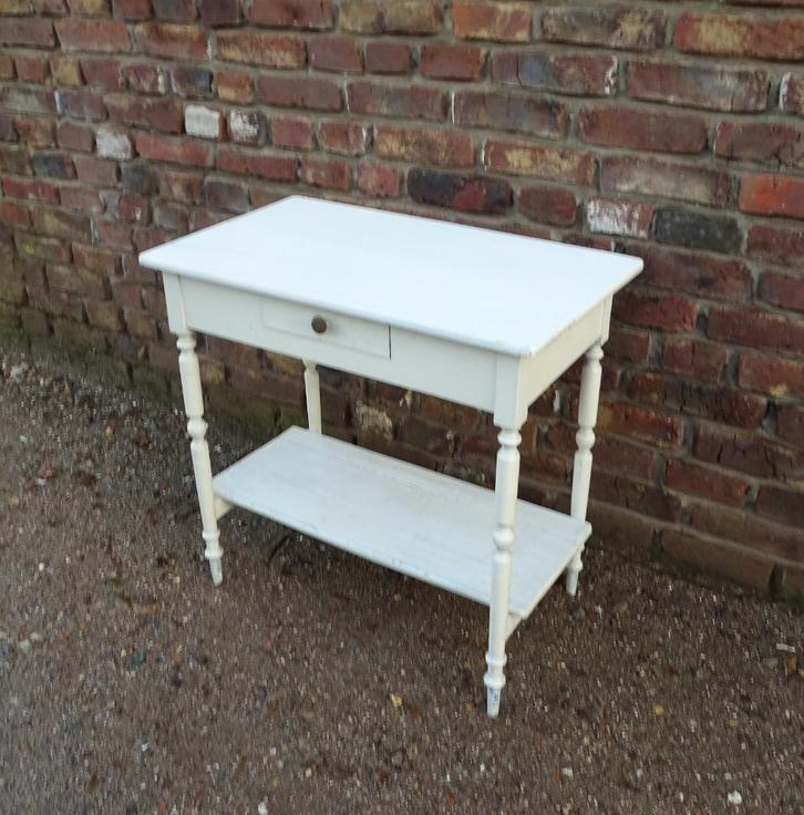 klein bijzettafeltje tafel, Antiek en Kunst, Curiosa en Brocante, Ophalen