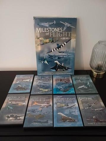 Milestones of flight DVD box 8 dvd's!! beschikbaar voor biedingen