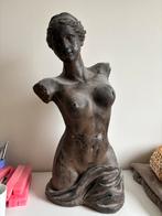 Gipsen buste, een beschadiging, 73cm hoog, Ophalen of Verzenden