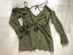 V) T49 pelagiza groene bloes tuniek maat S, Pelagiza, Ophalen of Verzenden, Zo goed als nieuw, Maat 36 (S)