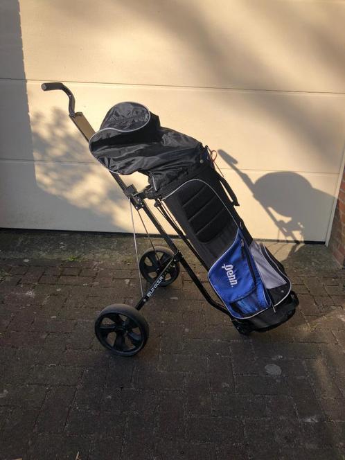 Complete Ben Sayers golfset incl. trolley en accesoires, Sport en Fitness, Golf, Gebruikt, Set, Overige merken, Ophalen