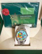 Rolex Day-Date Met Een Unieke Wijzerplaat, Staal, Polshorloge, Nieuw, Ophalen of Verzenden