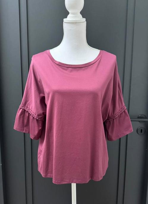 Nieuw! Max Mara Weekend bordeaux blouse top mt 40 - L, Kleding | Dames, Blouses en Tunieken, Nieuw, Ophalen of Verzenden