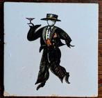 Oude tinglazuur tegel - Makkum, Antiek en Kunst, Antiek | Wandborden en Tegels, Ophalen of Verzenden