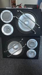 Set speakers geen klank of bass verslechtering, Ophalen of Verzenden, Zo goed als nieuw