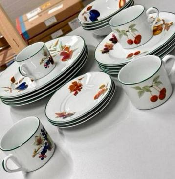 Royal Worcester Evesham Vale - 20 delig servies - Tableware beschikbaar voor biedingen