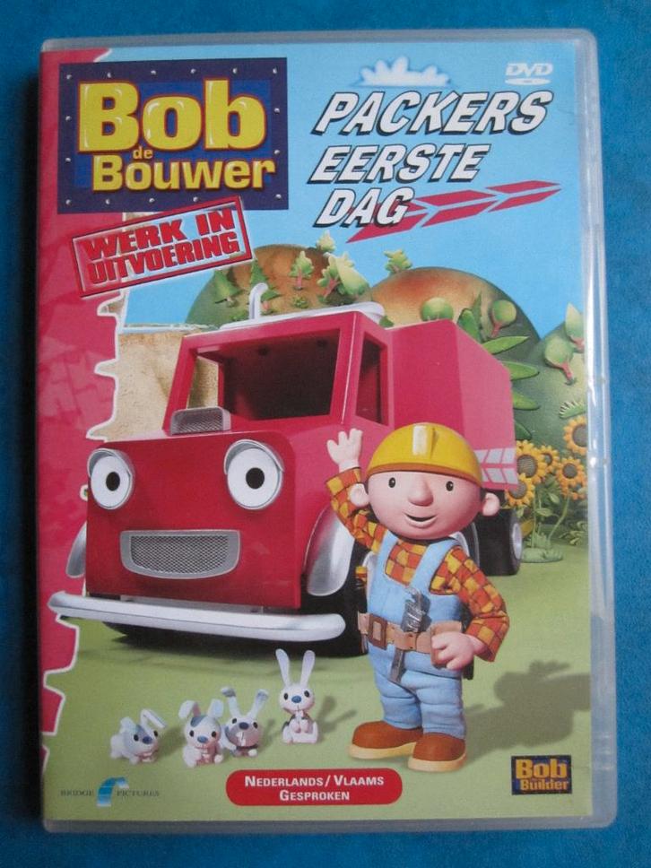 Bob de bouwer Packers eerste dag, Cd's en Dvd's, Dvd's | Kinderen en Jeugd, Zo goed als nieuw, Tv fictie, Overige genres, Alle leeftijden