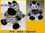P118 Zebra - De Bijenkorf: grote zebra (40cm), Zo goed als nieuw, Ophalen